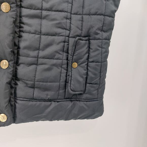 Vtg Makaveli Branded Black Vest Black Puff Size 3X Distroyed - Picture 8 of 16